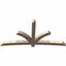 Ekena Millwork Davenport Smooth Timber Gable Bracket, Douglas Fir, 108"W x 54"H x 5 1/2"D x 5 1/2"F, 12/12 Pitch GBW108X54X0606DAV00SDF - alternate 4